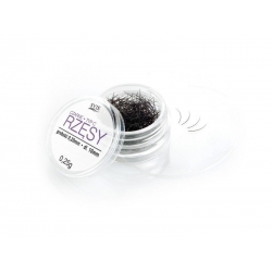SYIS - Rzęsy Intensywnie Czarne 10mm 0.15mm